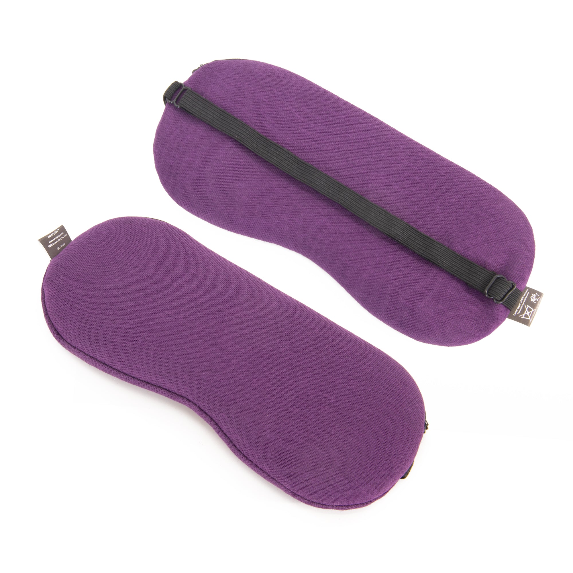 Heated eye mask replacement covers